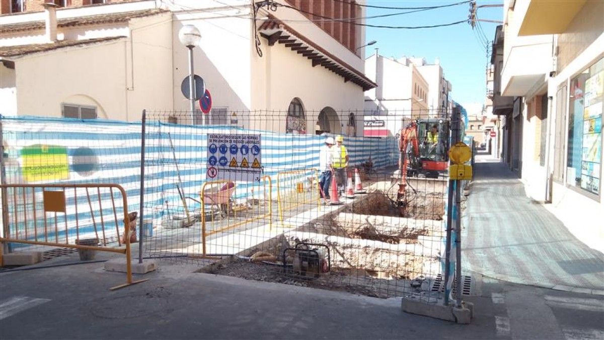 Les obres han començat al carrer Tarragona