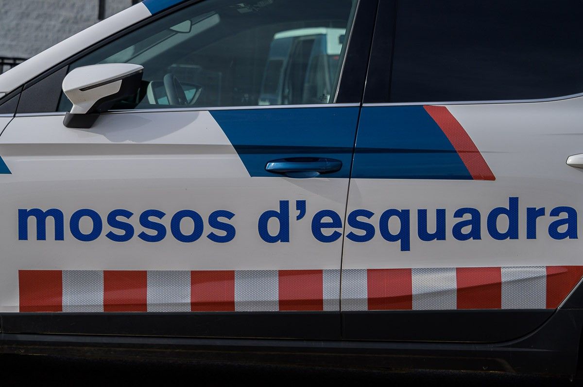 Cotxe patrulla dels Mossos d'Esquadra.