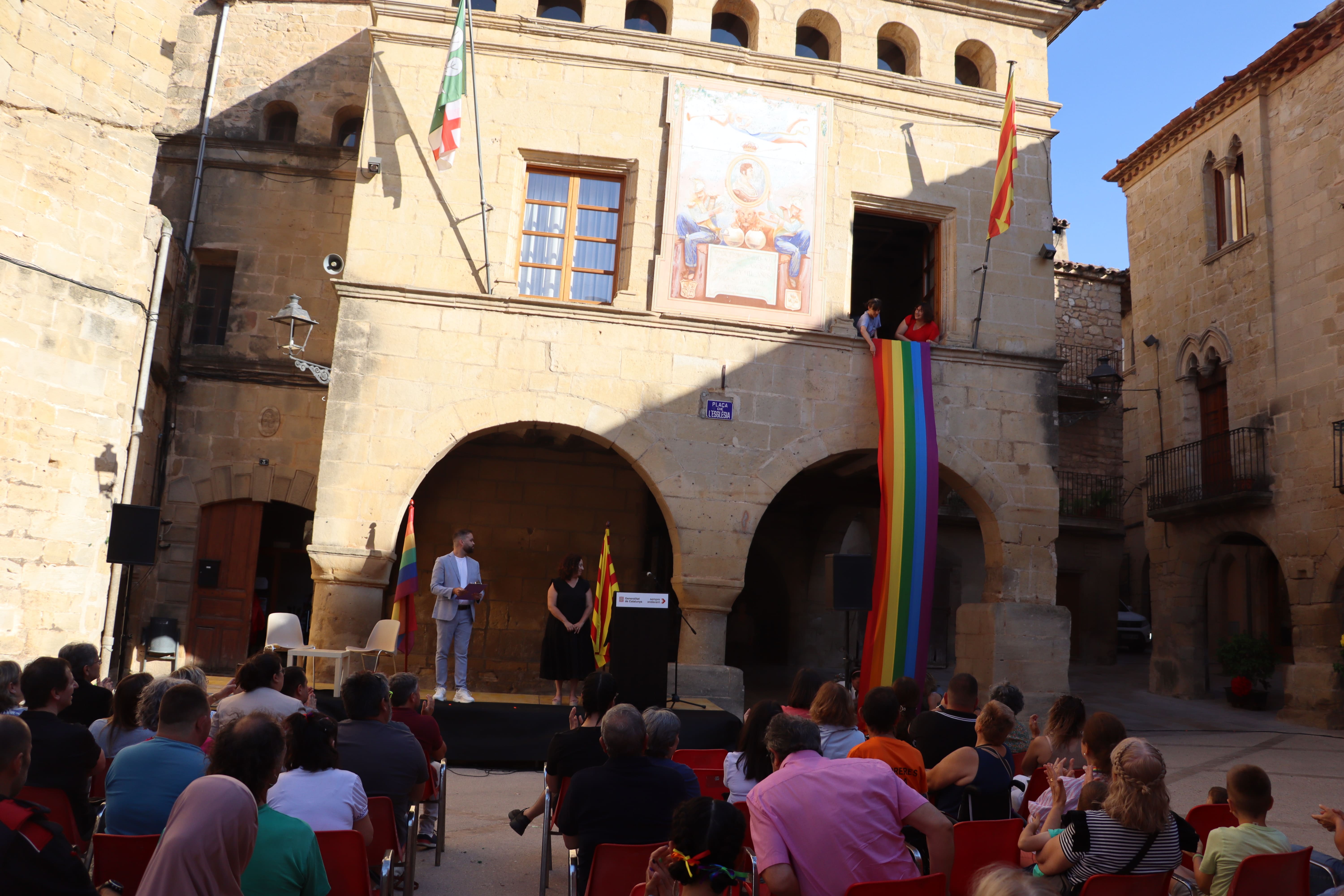 Horta de Sant Joan ha acollit el dia de l'orgull LGBTI+ a les Terres de l'Ebre