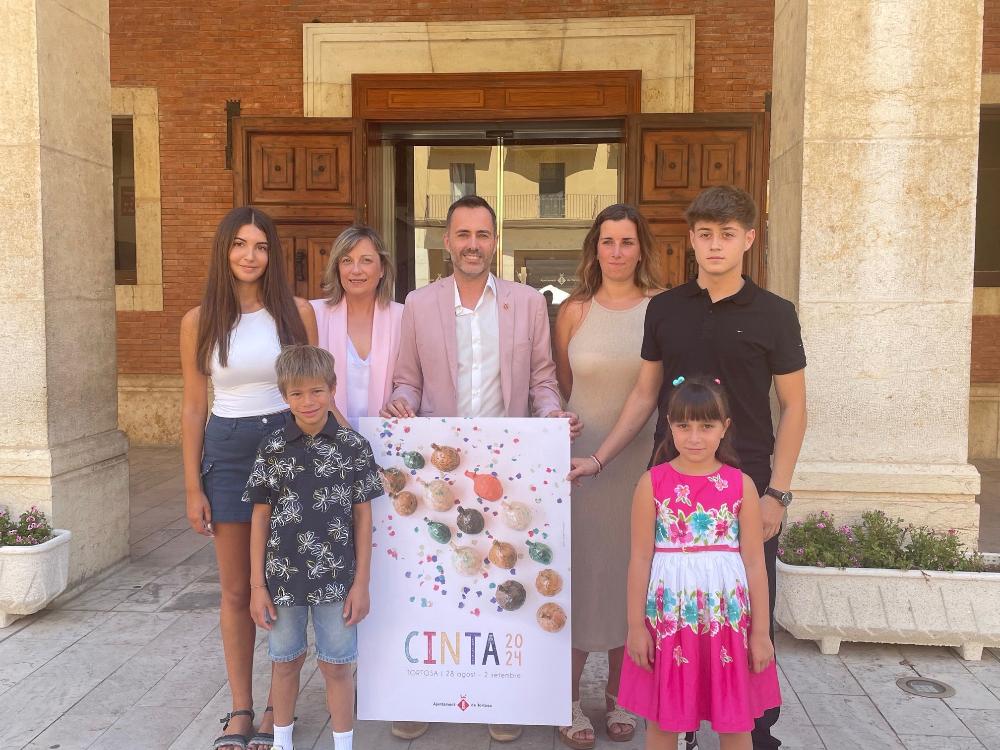 Presentació de les Festes de la Cinta 2024 este matí a Tortosa