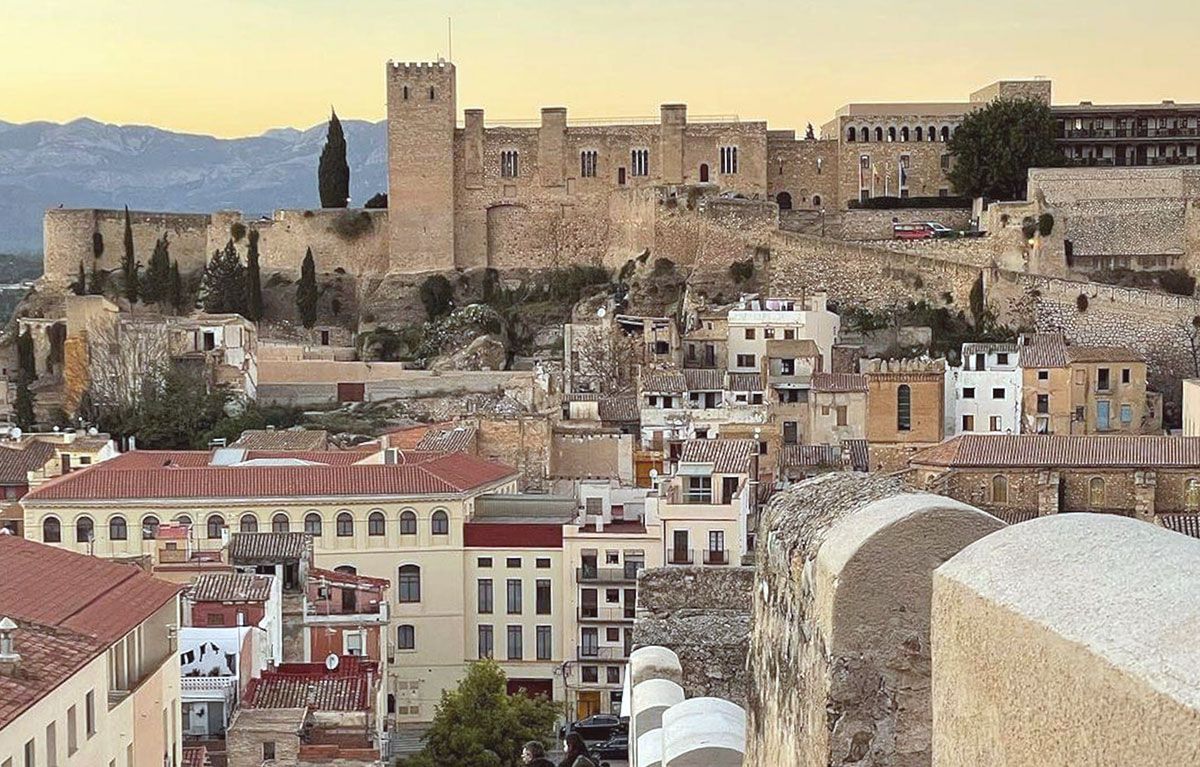 Panoràmica del castell de la Suda, a Tortosa.