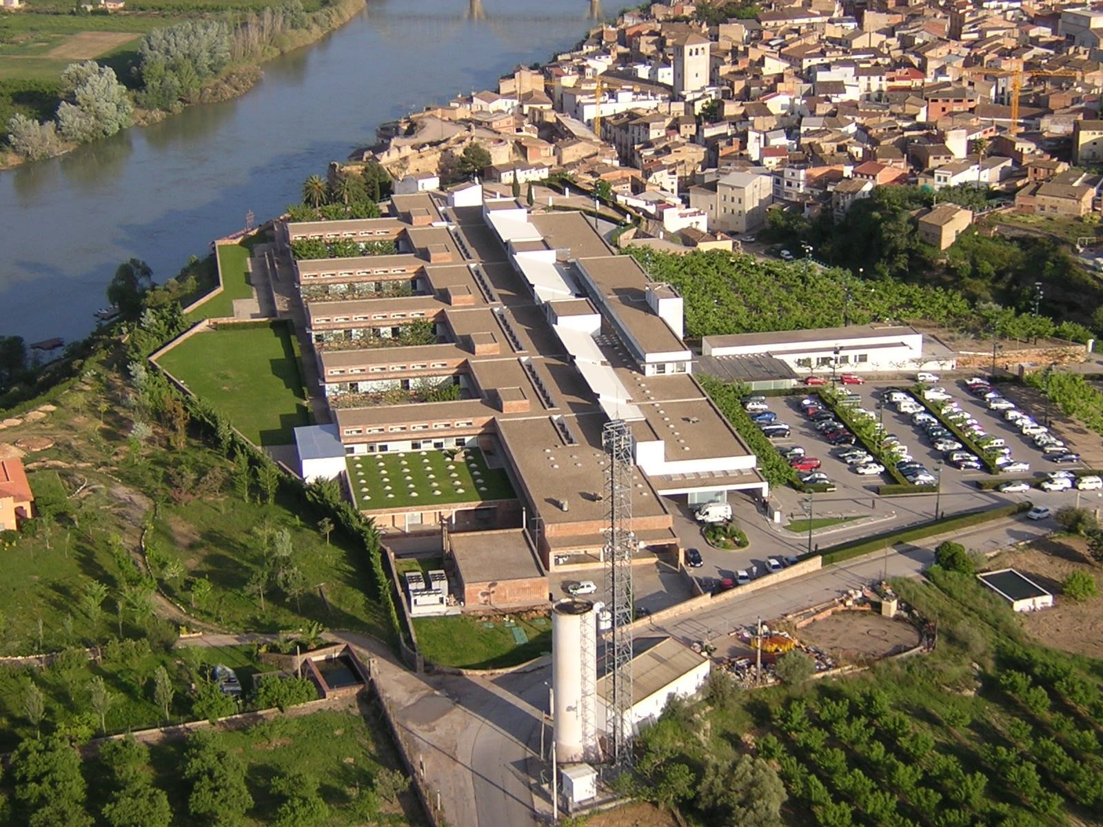 L'Hospital Comarcal de Móra d'Ebre.