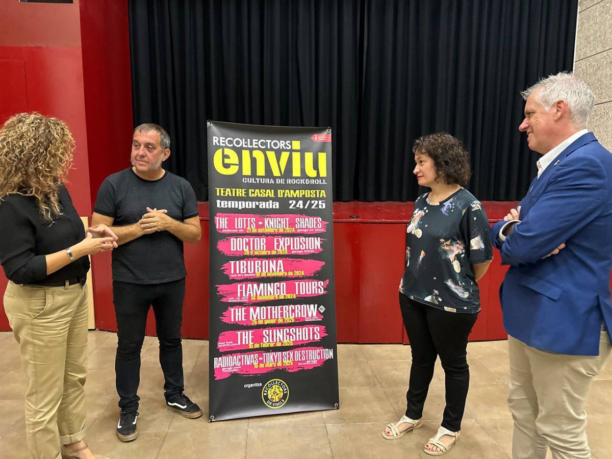 El festival Recol·lectors en Viu, arrenca la seau tercera temporada este mes de setembre amb un programa de concerts i l’anunci de la Fira del Disc d'Amposta