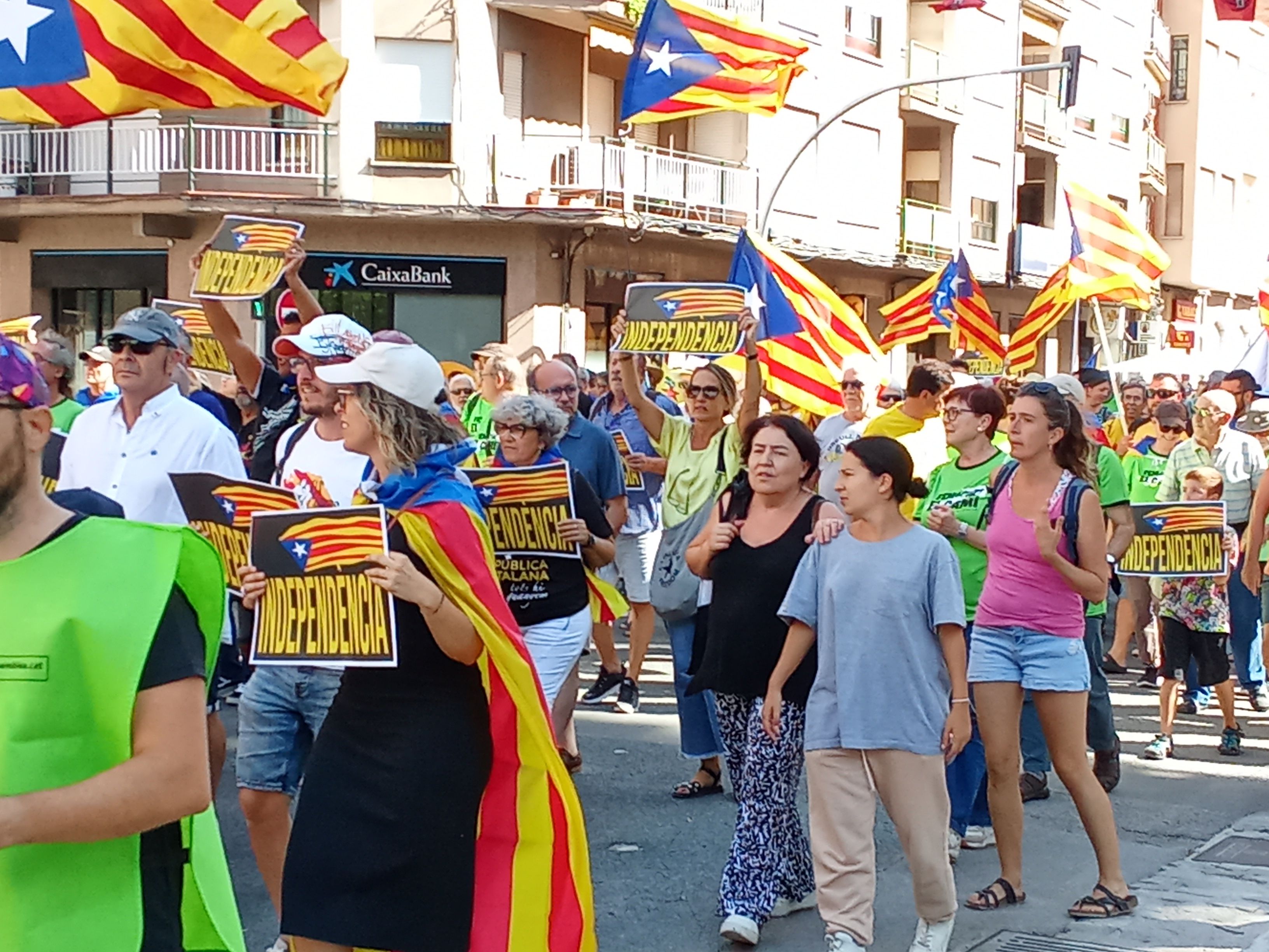 Manifestació de la Diada 2024 a Tortosa