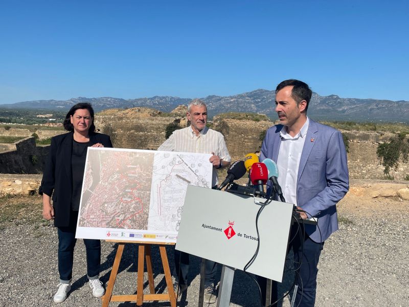 La junta de govern local de Tortosa ha adjudicat les obres del circuit verd de les muralles a l'empresa Regimovi SL