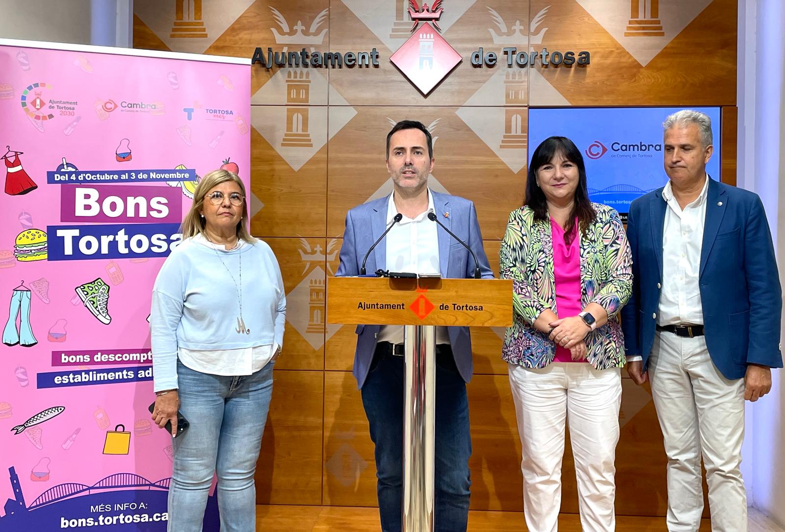 Tortosa enceta una nova campanya per dinamitzar el comerç local amb els bons Tortosa