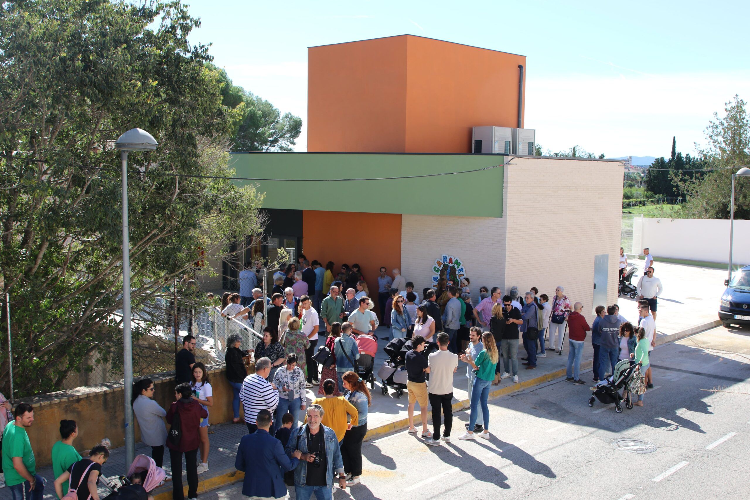 naguració de la nova llar d'infants municipal de Roquetes