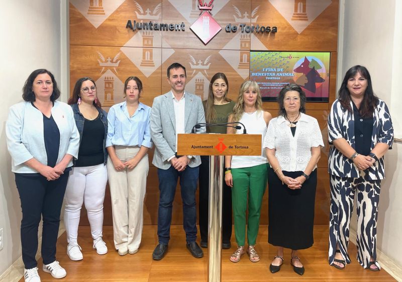 Presentació de la primera fira de Benestar Animal de Tortosa