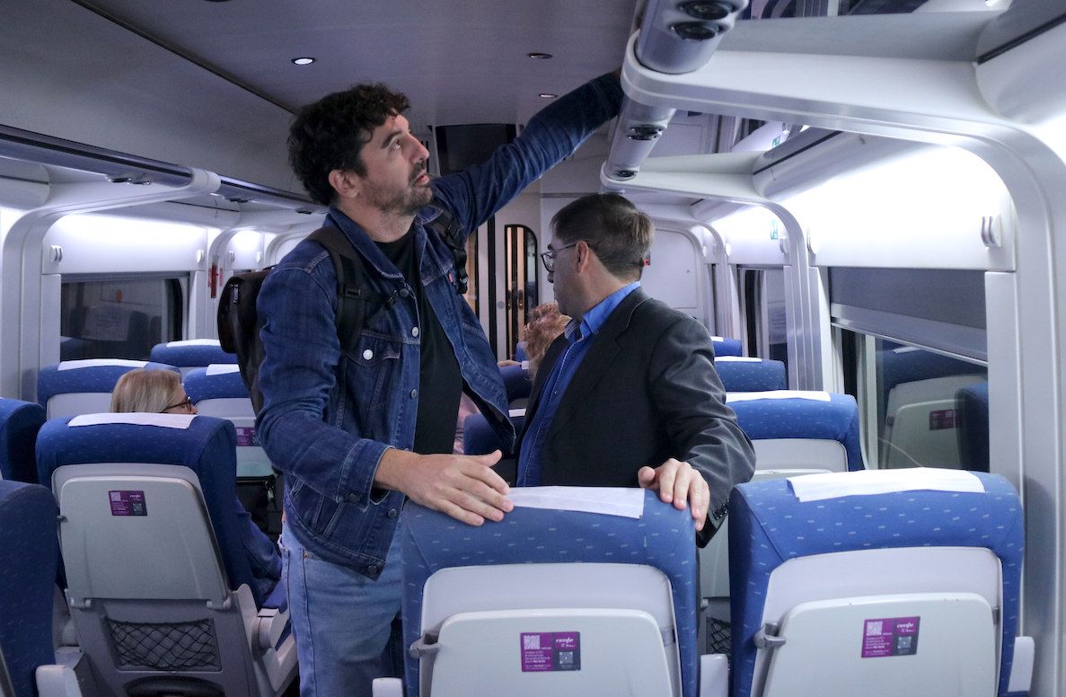 Imatge de la recuperació del tren Avant, el passat 1 d'octubre.