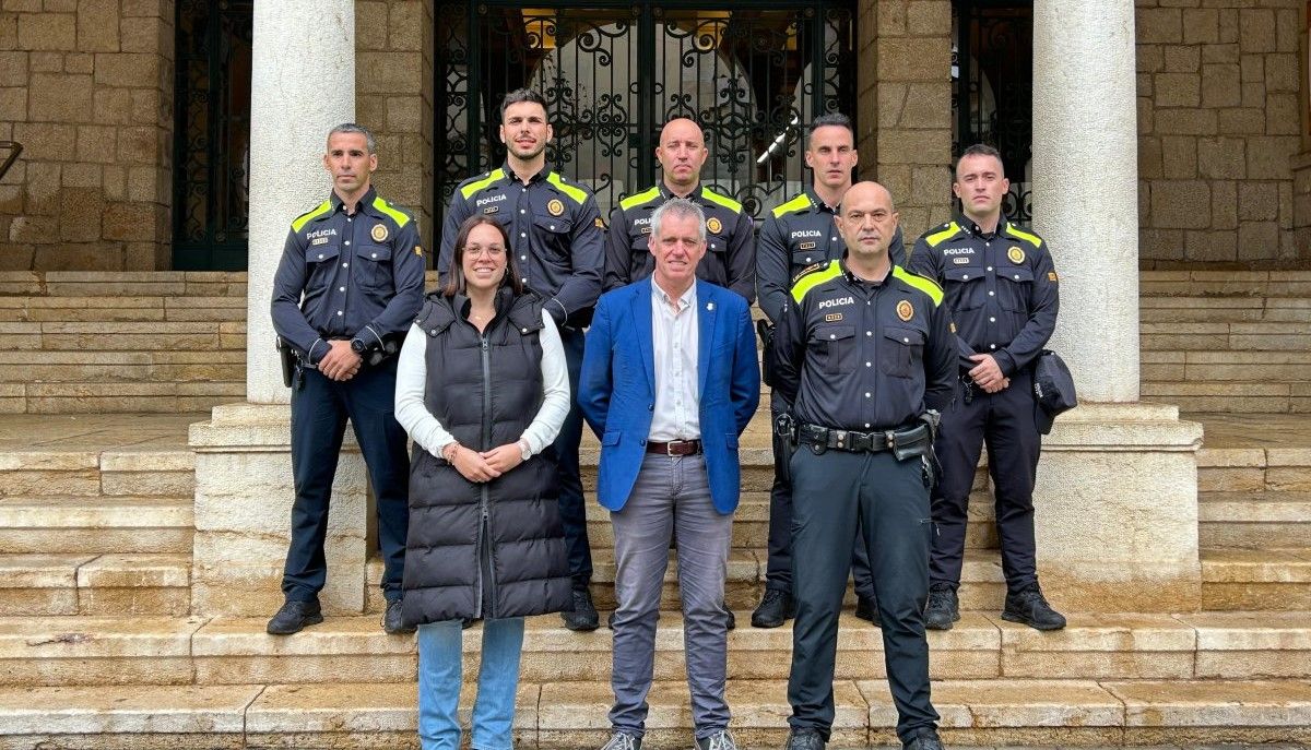 La Policia Local d’Amposta compta amb cinc nous agents