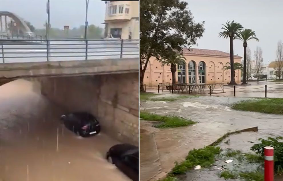 La pluja no ha causat grans incidències, tot i la intensitat en moments puntuals.