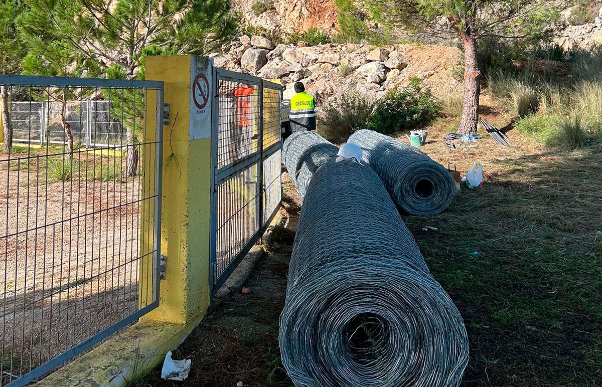 Obres de seguretat a l'Institut Els Alfacs de la Ràpita