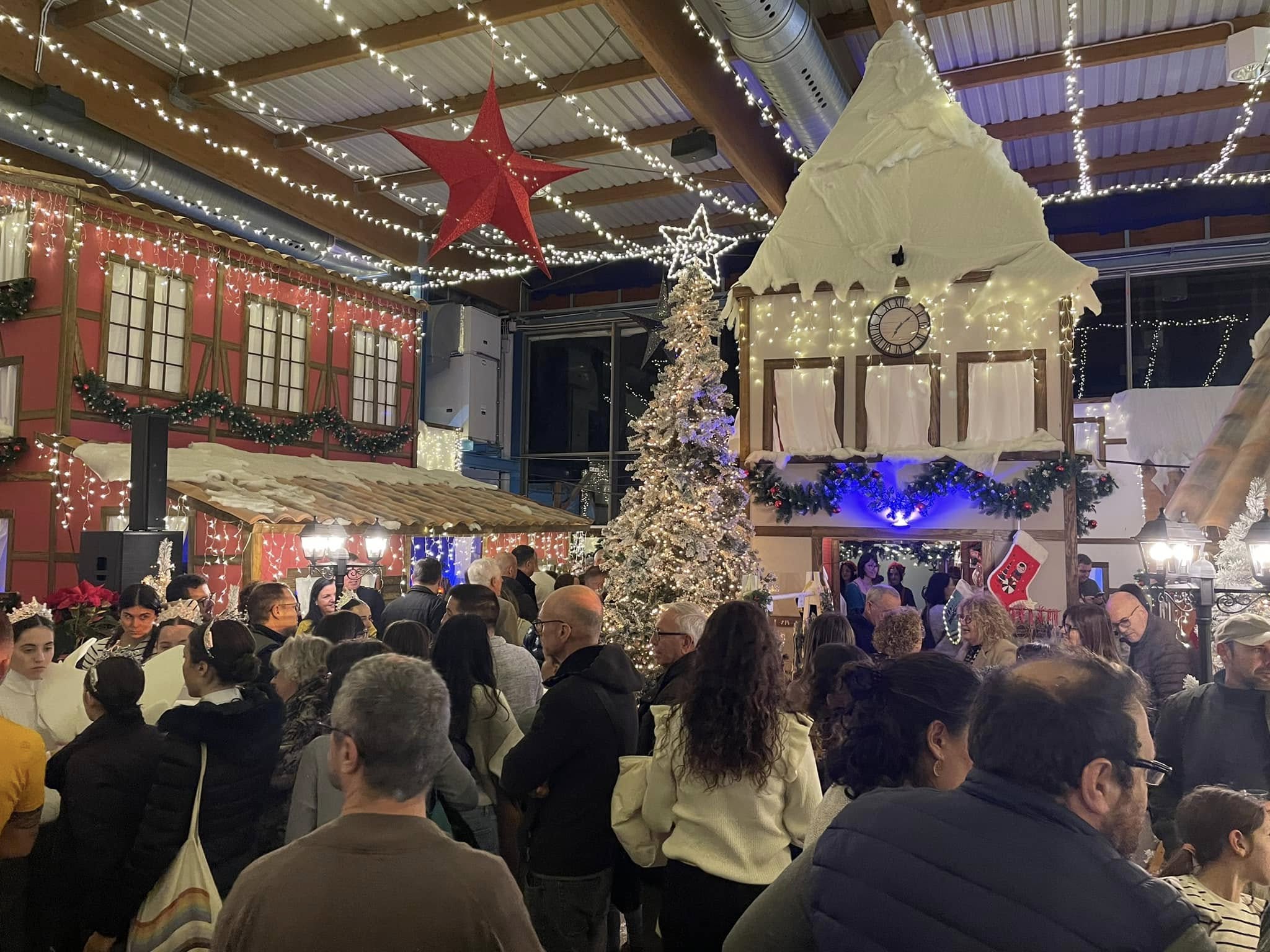 Inaguració de Lo poblet del Nadal a la Ràpita