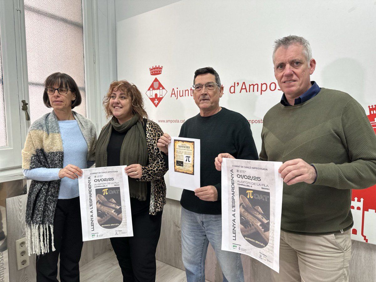 Presentació del primer combat de cançó improvisada de les Terres de l’Ebre