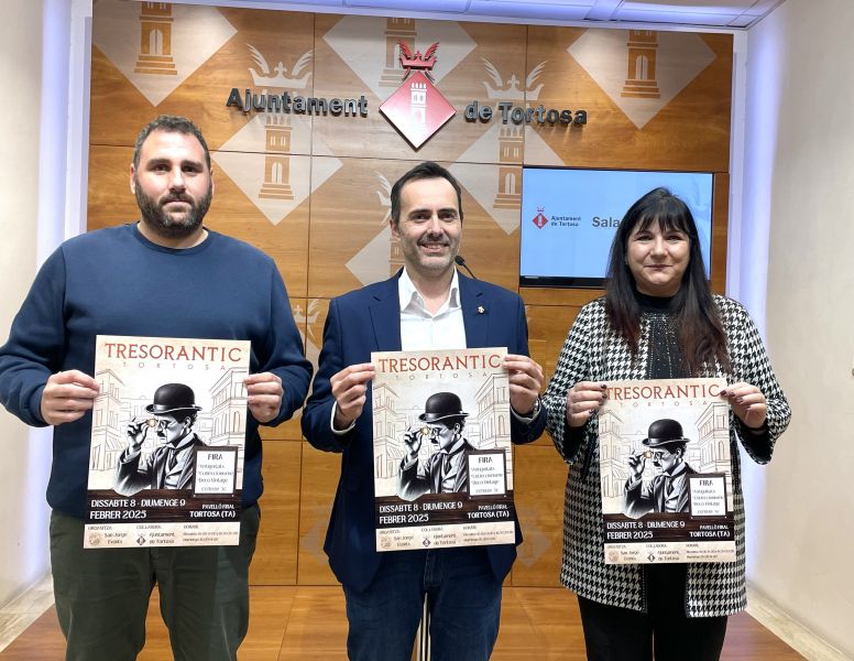 Presentació de la Fira Tresorantic de Tortosa