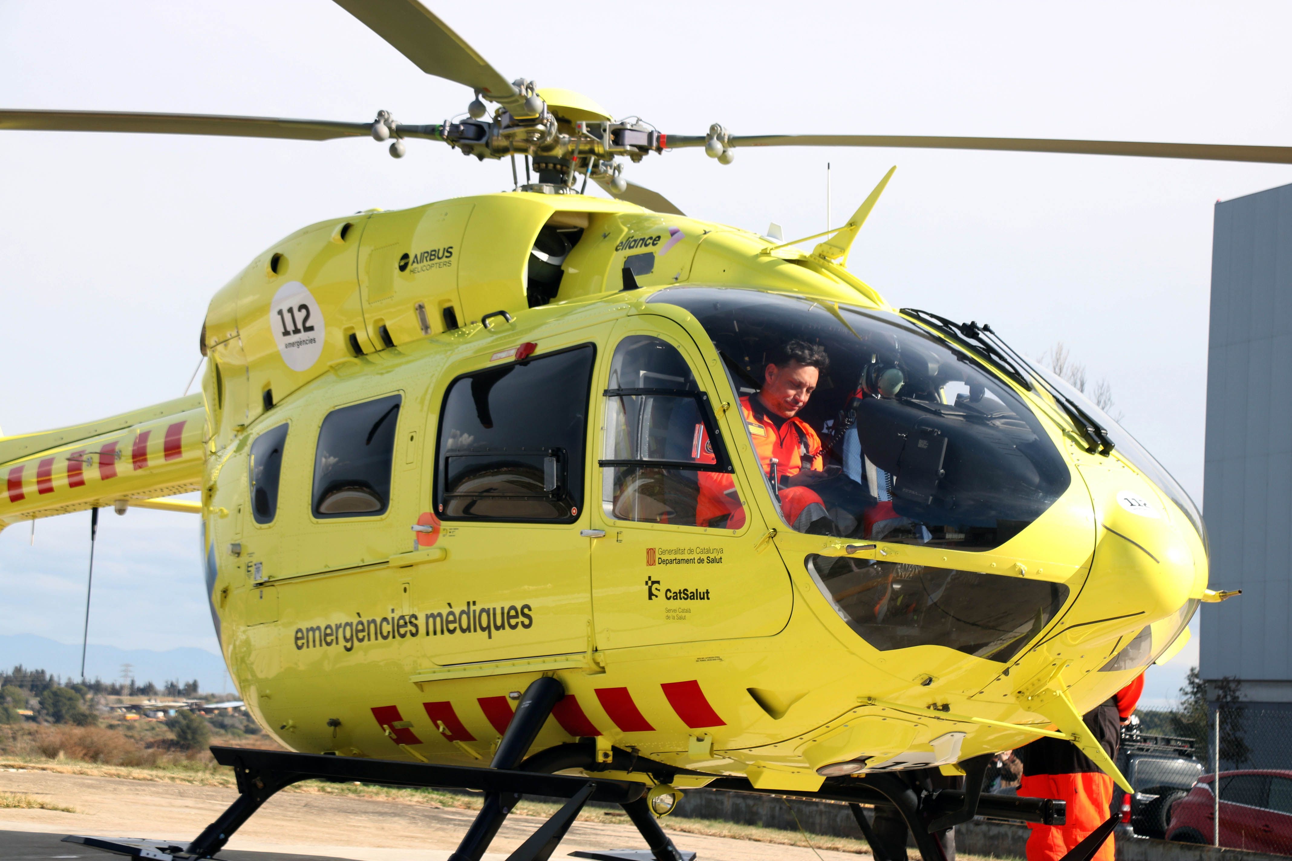 Un dels ferits està greu i ha sigut traslladat amb l'helicòpter de SEM a l'Hospital de la Vall d'Hebron de Barcelona